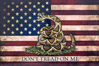 Tin - Don't tread on Me American Flag