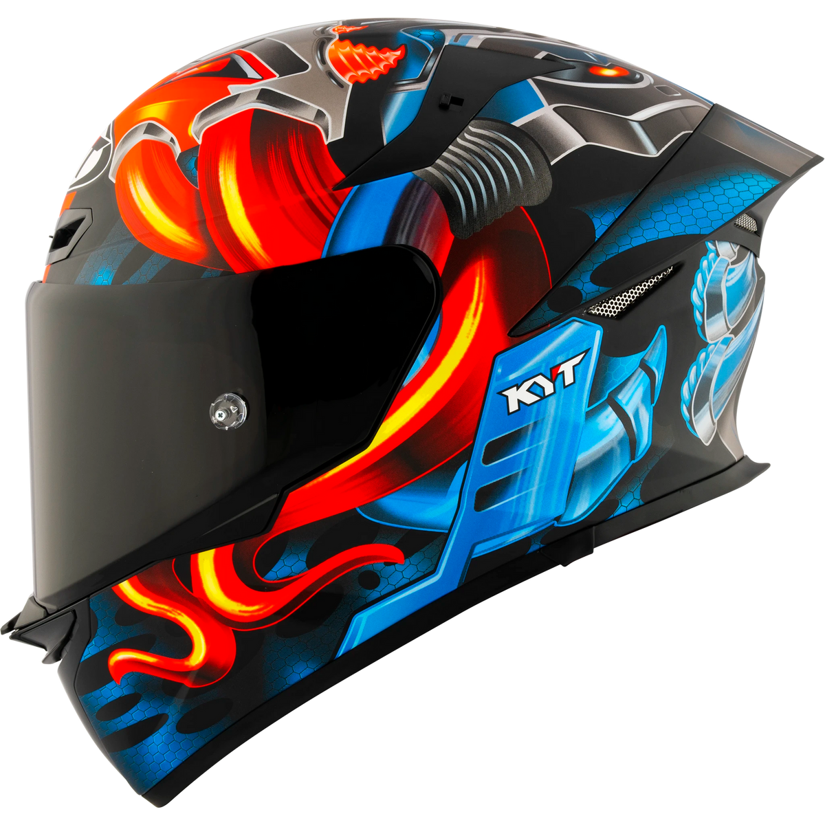 KYT TT-REVO Special Editions Magnet helmet, left side view