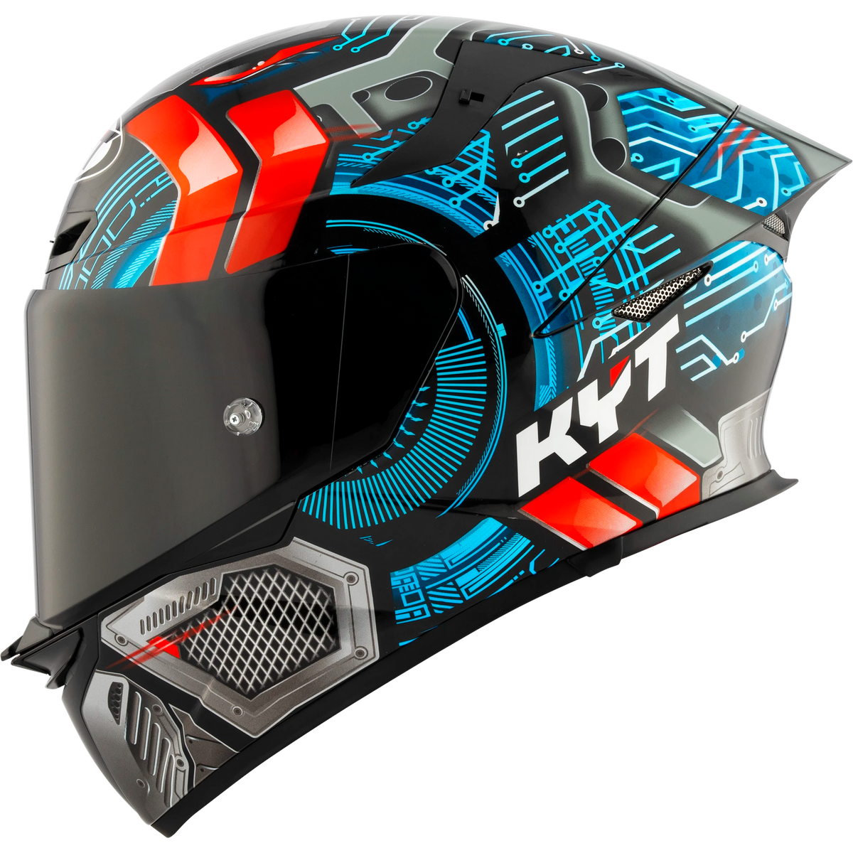 KYT TT-REVO Special Editions Synchotron helmet, left side view