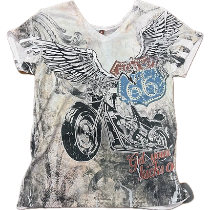 Ladies' Bike Wing SS Shirt