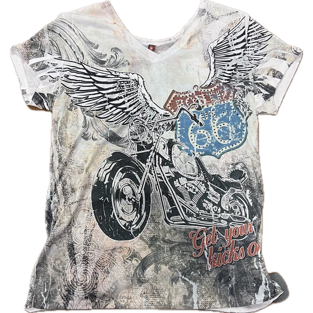 Ladies' Bike Wing SS Shirt