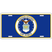 Lic-USAF Emblem: 6-Inch by 12-Inch