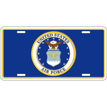 Lic-USAF Emblem: 6-Inch by 12-Inch