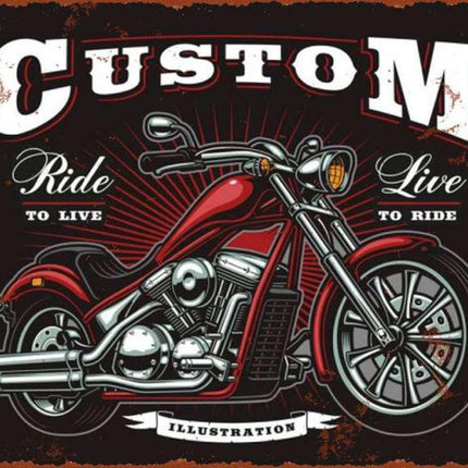 Tin - Custom Bike Tin