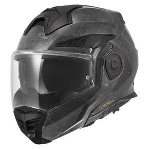 LS2 Advant X Carbon Full Forged modular helmet front view