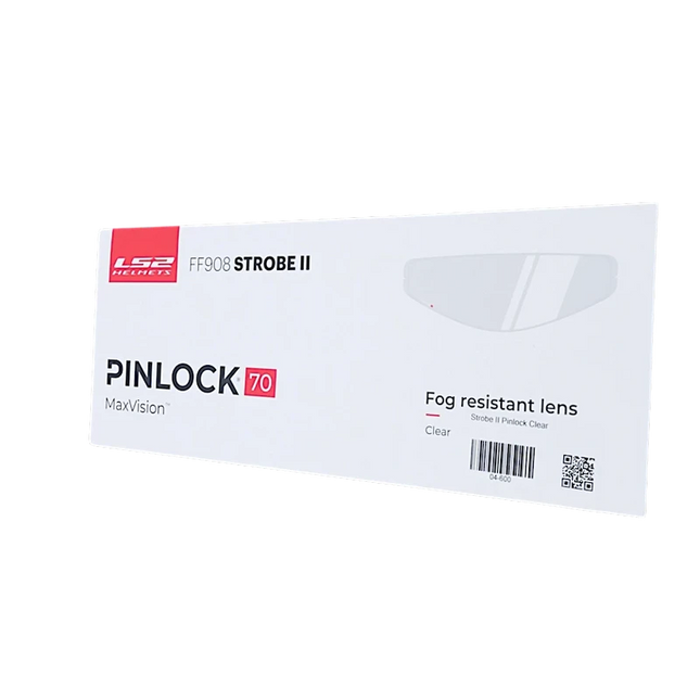LS2 Strobe II clear Pinlock 70 MaxVision anti-fog insert, part 04-600 - product view