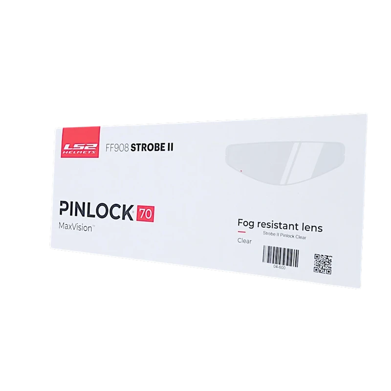 LS2 Strobe II clear Pinlock 70 MaxVision anti-fog insert, part 04-600 - product view