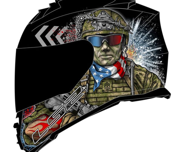 LS2 Assault Commando Graphic
