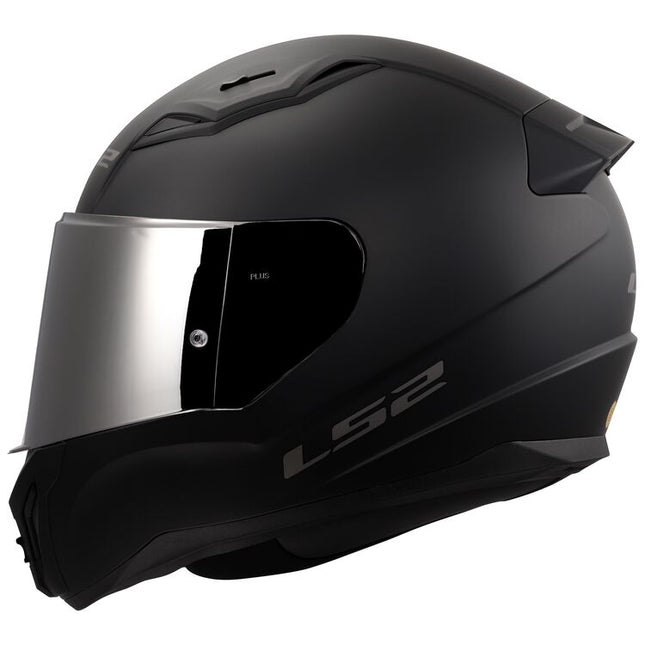 Centric Solid Helmet - Silver Iridium Shield