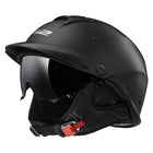 LS2 Rebellion Half Helmet Solid in Matte Black