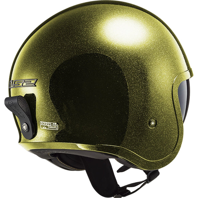 ls2 bobber helmet solid LS2 Spitfire Disco Open Face Helmet – Eagle Leather