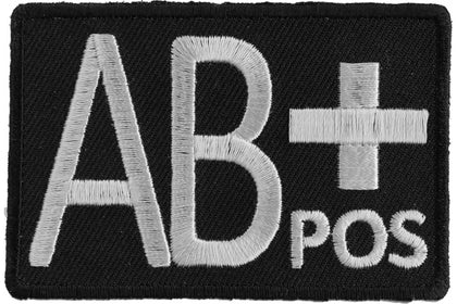 Blood ID Patch - AB Positive: Product Information:
Dimension: 3x2 inchBorders: Clean Cut Embroidered Borders for Easy SewingP