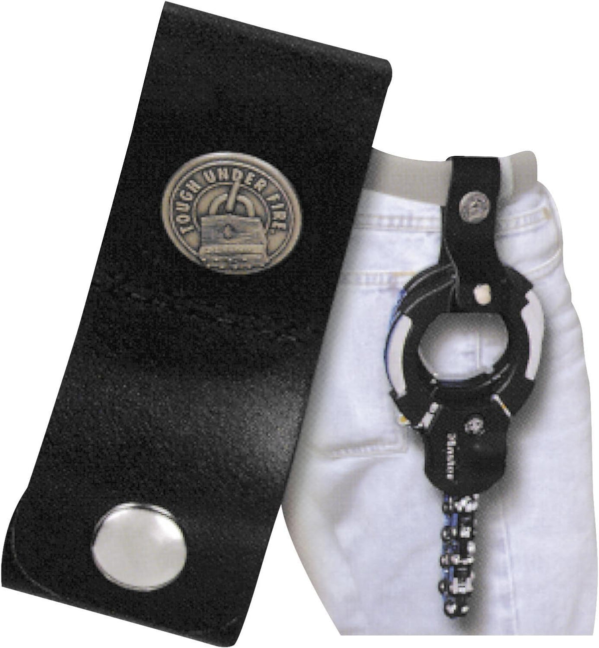 Street Cuff Belt Holster Black