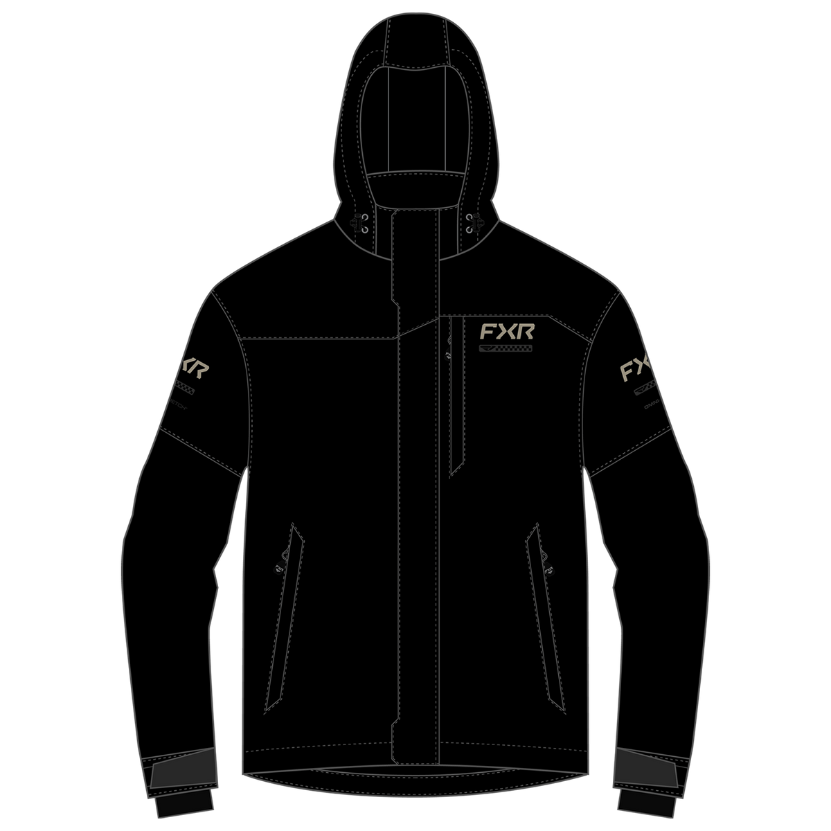 FXR Ascend Jacket Black/Stone