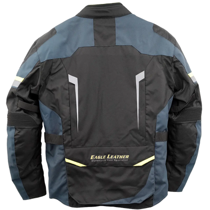 Men’s Kraken Adventure Jacket – Black / Blue