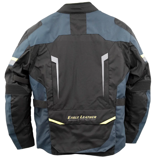 Men’s Kraken Adventure Jacket – Black / Blue