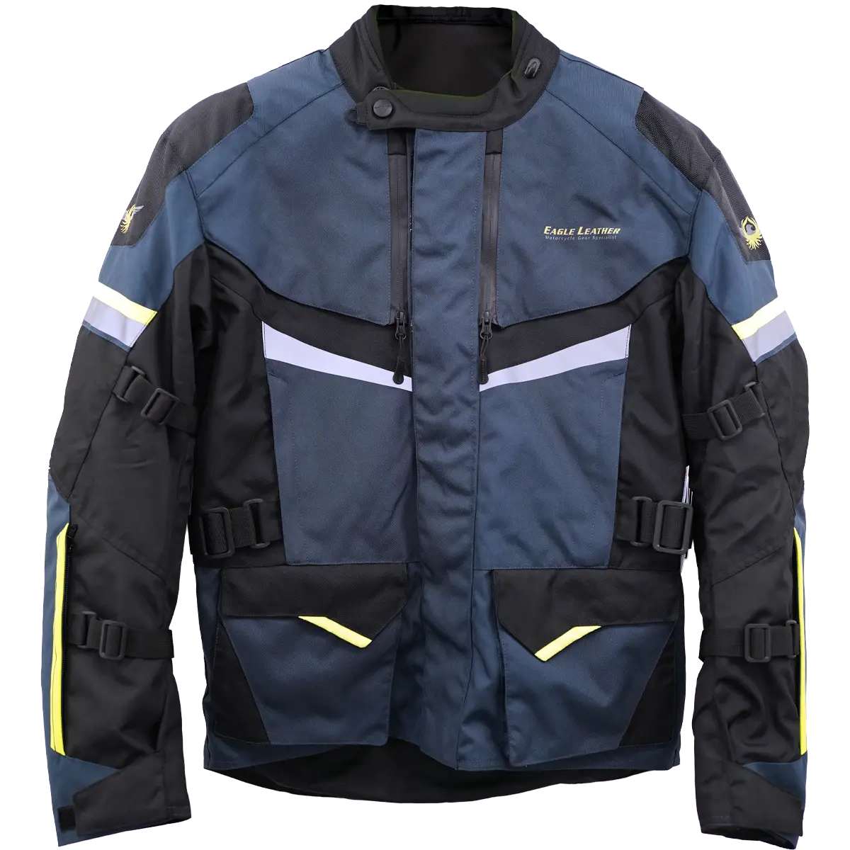 Men’s Kraken Adventure Jacket – Black / Blue