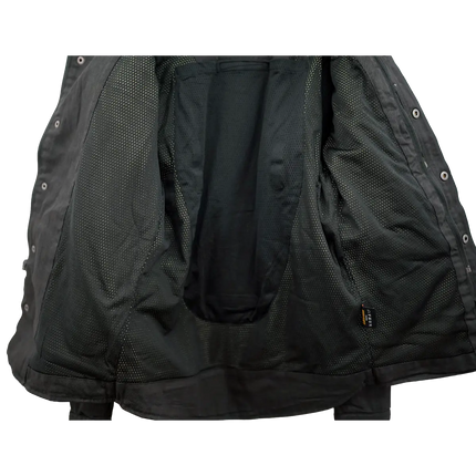 EAGLE LEATHER WAXED CANVAS KEVLAR SHIRT