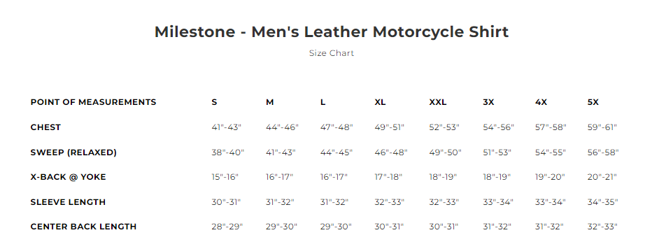 Men's Milestone Leather Shirt