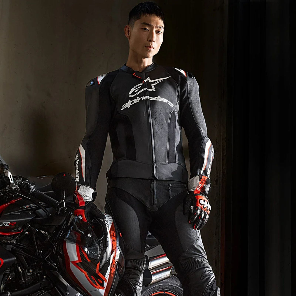 Alpinestars Missile V3 Ignition Leather Jacket