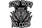 Lone Wolf No Club Large Back Patch