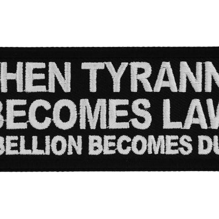 When Tyranny Becomes Law Patch