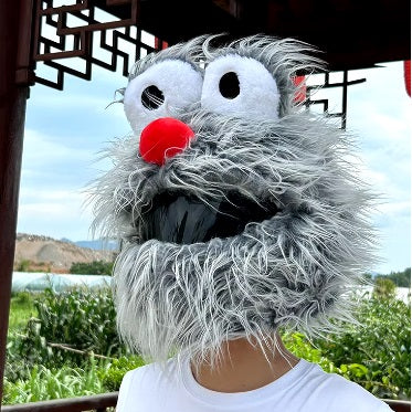 Helmet Cover - Mop Puppet