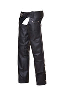 Kids Bolt On Pocket Chaps: Size Chart Disclaimer: 
Waist measurement is taken with out extending the belt