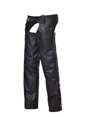 Kids Bolt On Pocket Chaps: Size Chart Disclaimer: 
Waist measurement is taken with out extending the belt