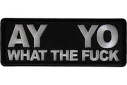 AY YO WTF Patch embroidered product photo