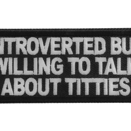 Introverted But Willing Patch