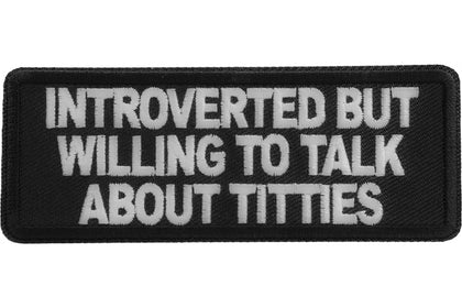 Introverted But Willing Patch