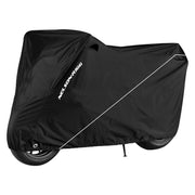 Defender Extreme Sport Black: Lifetime warranty
Sized to fit most sport bikes 300cc-1400cc
100% waterproof UltraMax polyester