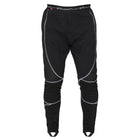 NORU Full Heat Long Johns in black, front view