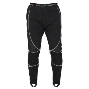 NORU Full Heat Long Johns in black, front view