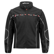 NORU Full Heat Mid Layer Jacket in black, front view
