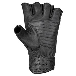 NORU Kote Fingerless Leather Gloves reinforced palm
