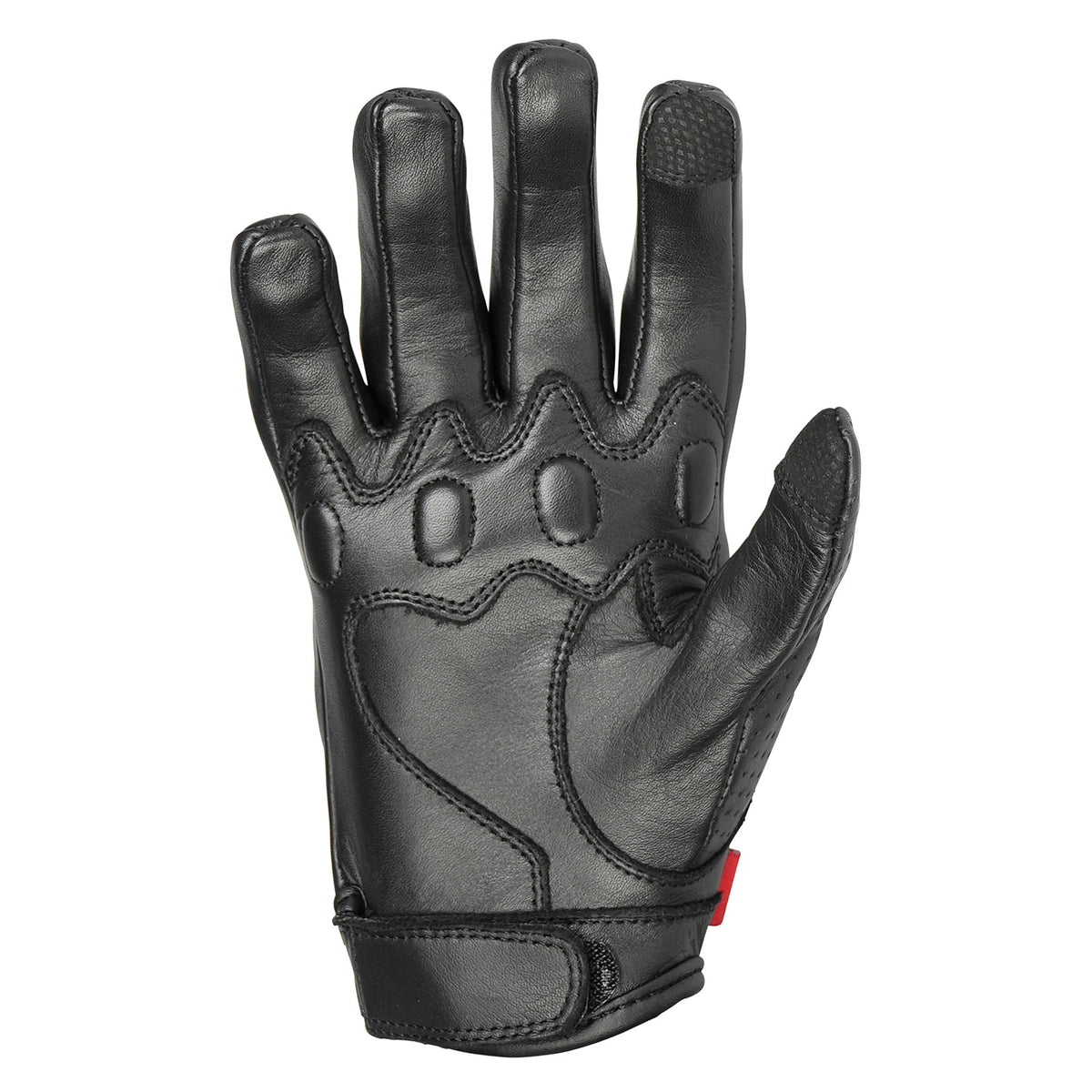 NORU Women's Doro gloves in Black, palm view