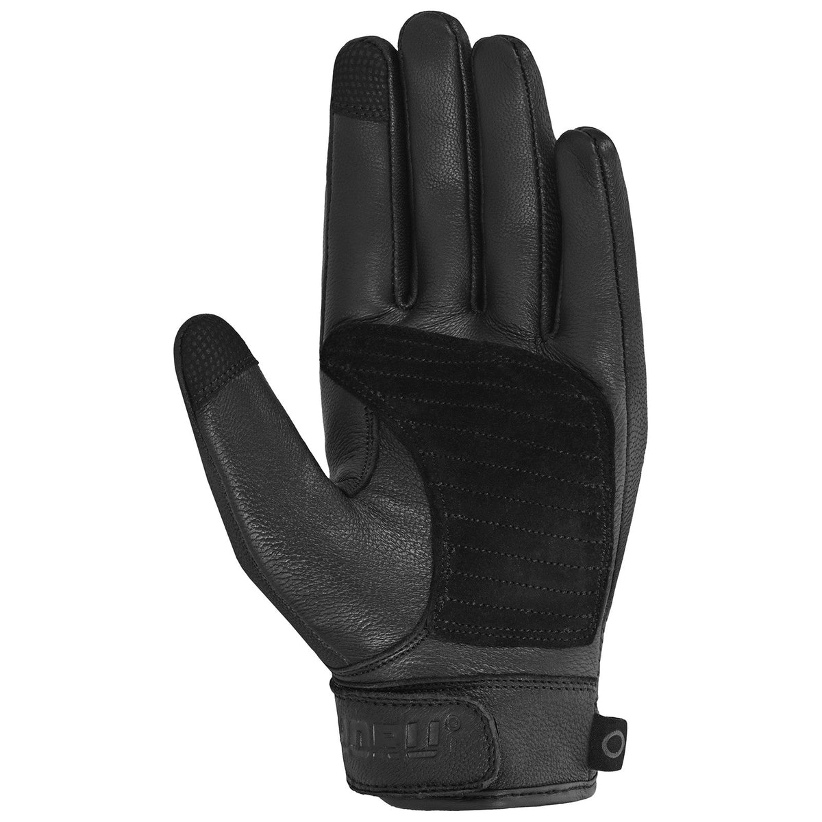 NORU Women's Hoshi Gloves in black, front detail view