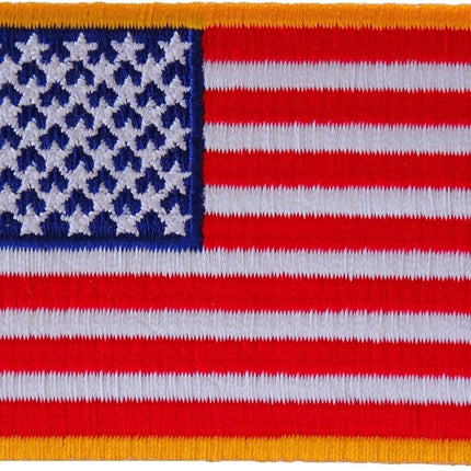 US Flag Red White and Blue Patch 3x2