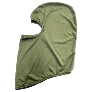 Olive Green motorcycle balaclava face mask for riding, providing full head and neck coverage.