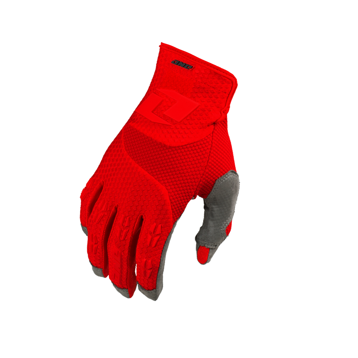 ONE Industries X-197 Youth Gloves Red, back of hand