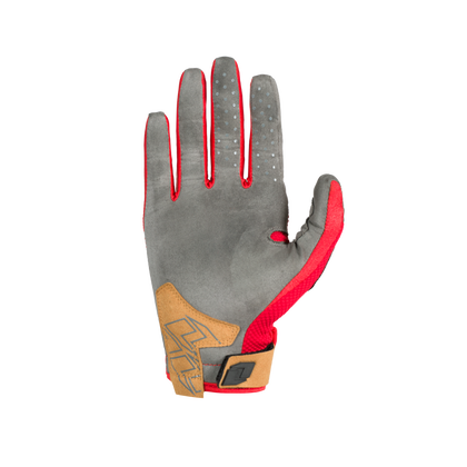 ONE Industries X-197 Youth Gloves Red, palm