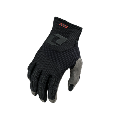 ONE Industries X-197 Youth Gloves Black, back of hand