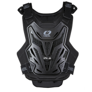 O'Neal Youth Split Chest Protector black, front view