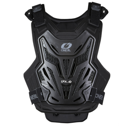 O'Neal Youth Split Chest Protector black, front view