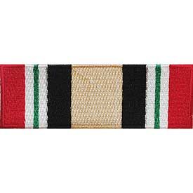 Iraqi Freedom Ribbon: Iraqi Freedom Ribbon This Operation Iraqi Freedom Ribbon Patch measures 4-1/4" and is made by the same 