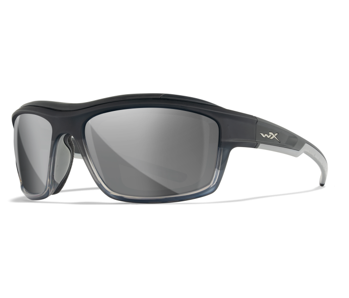 Wiley X Ozone Grey Silver Flash Lens Matte Charcoal: As the newest member of our Climate Control series, the WX Ozone offers