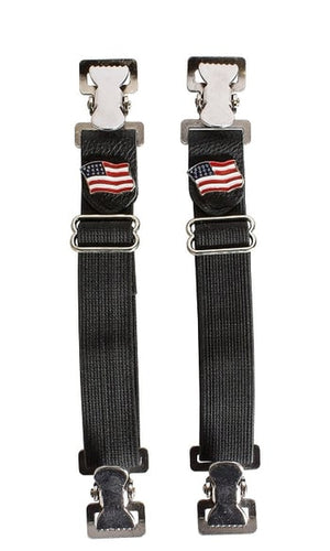 USA Flag Pants Boot Clips: Don't let your pants ruin this ride for you and grab a pair of our Pants Boot Clips