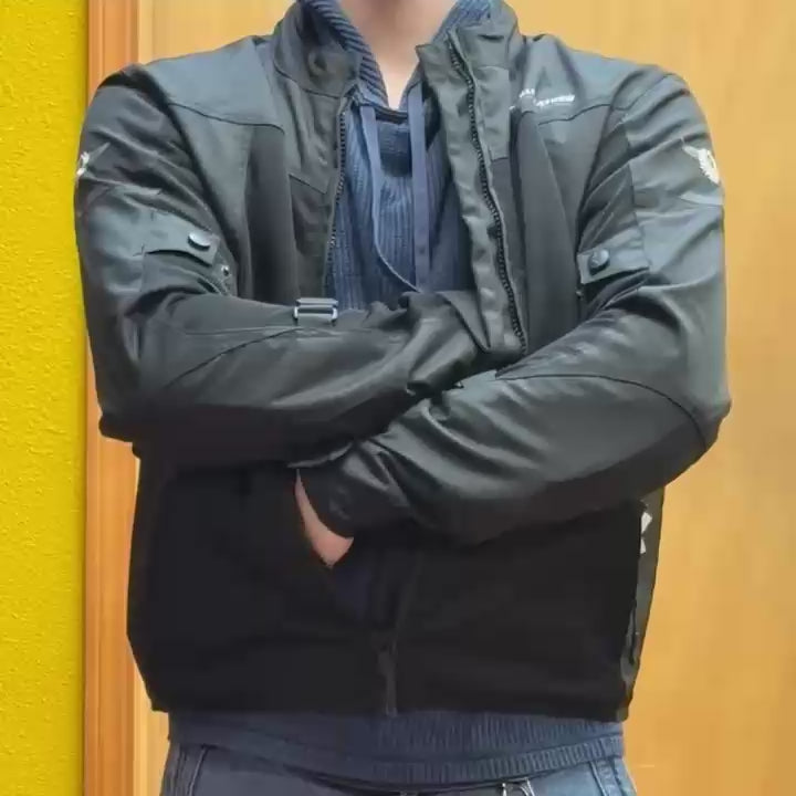 Load video: Men’s Hosmer Mesh Jacket – Black